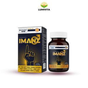 Viên uống Imanz hỗ trợ tăng cường sinh lực phái mạnh, Cường dương, tăng khả năng khoái cảm, thỏa mãn tình dục