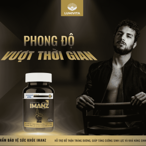 Viên uống Imanz hỗ trợ tăng cường sinh lực phái mạnh, Cường dương, tăng khả năng khoái cảm, thỏa mãn tình dục